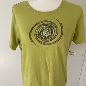 Columbia t shirt women XL (more like L). New with tags